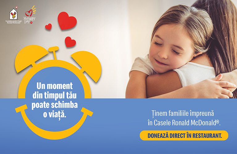 fundatia pentru copii Ronald McDonald