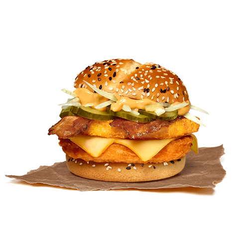 Santa's Chicken Burger