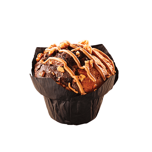 Salted Caramel Nut Muffin