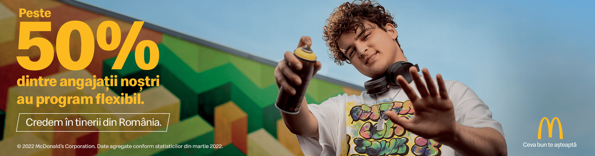 McDonald’s oferă peste 1.000 de noi locuri de muncă în cadrul campaniei de recrutare „Credem în tinerii din România”