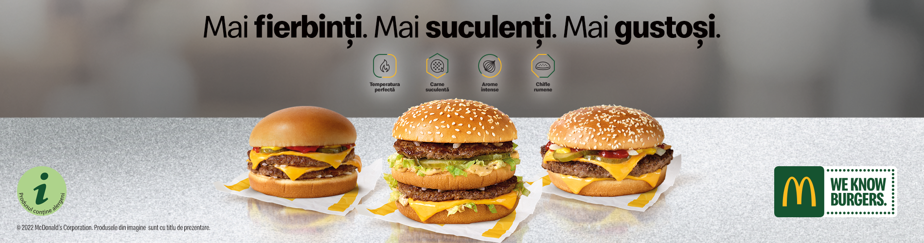 McDonald’s lansează un nou proces de pregătire al burgerilor iconici Mec, care devin și mai suculenți și mai gustoși